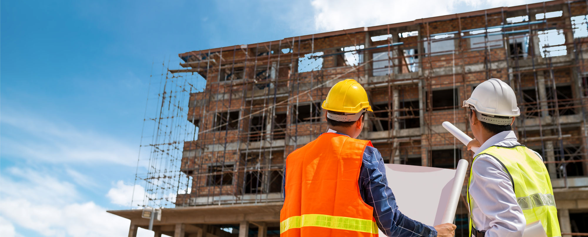 Zentrale Logistik auf der Groß-Baustelle